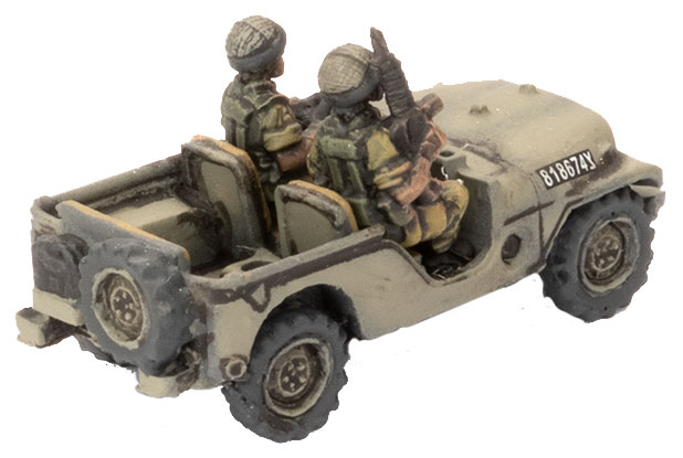 Israeli Recce Jeep Platoon 3