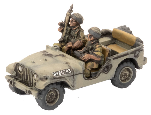 Israeli Recce Jeep Platoon 4