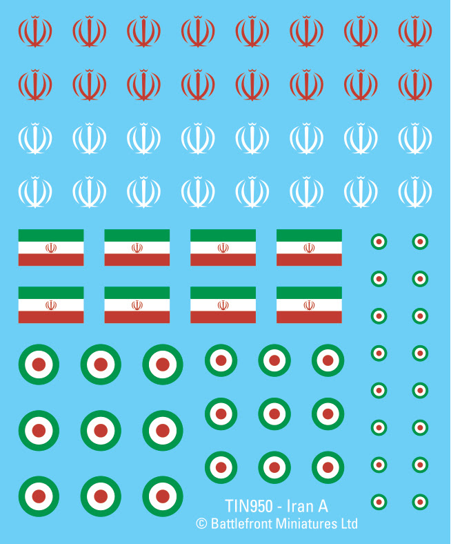Iranian Decal Set 1