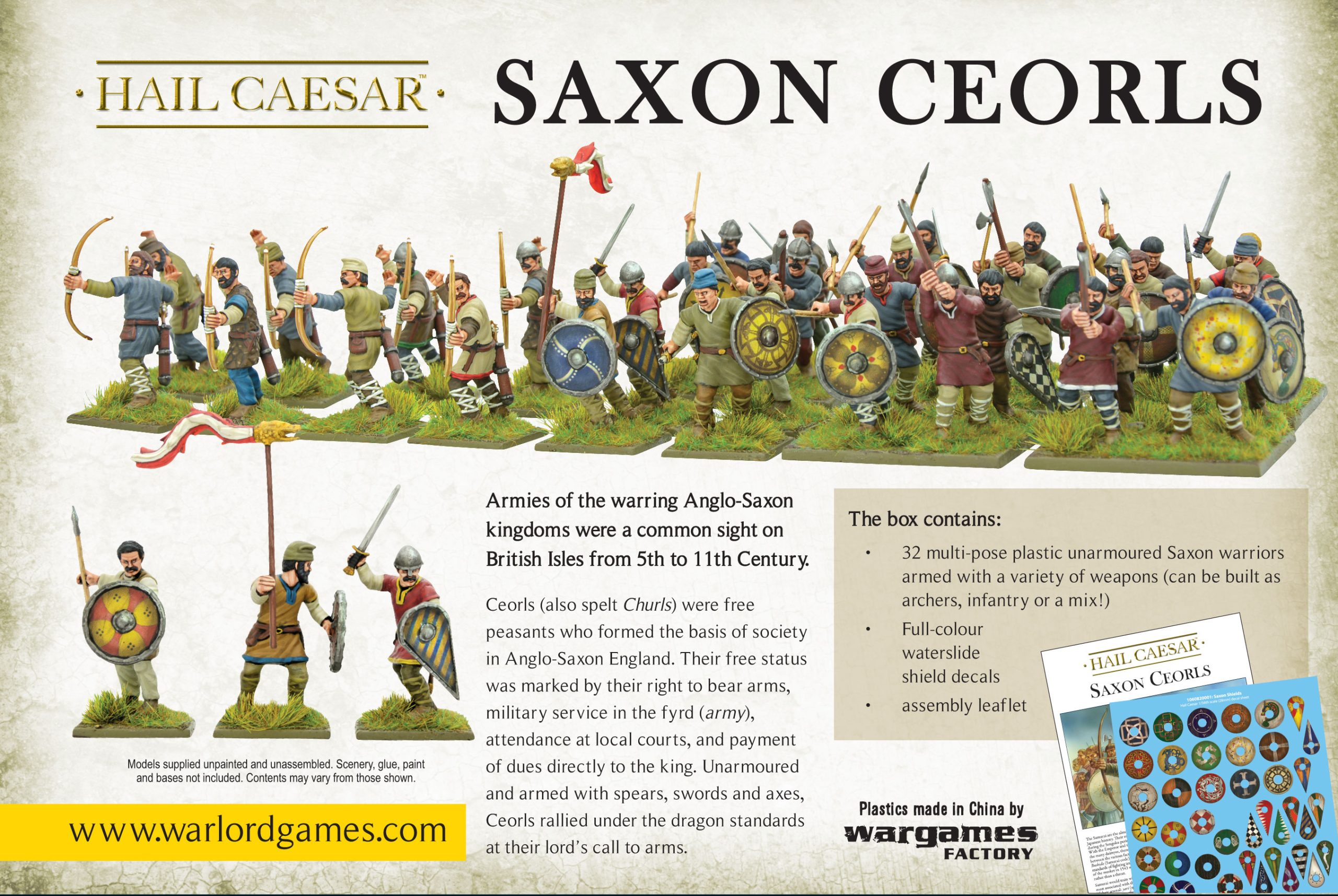 Hail Caesar - Saxon Ceorls 2