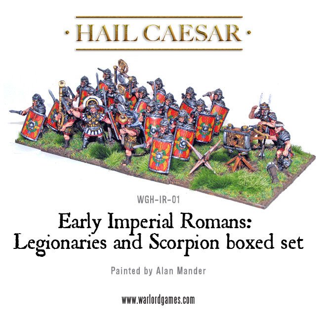 Hail Caesar - Imperial Roman Legionaries (plus Scorpion) 2