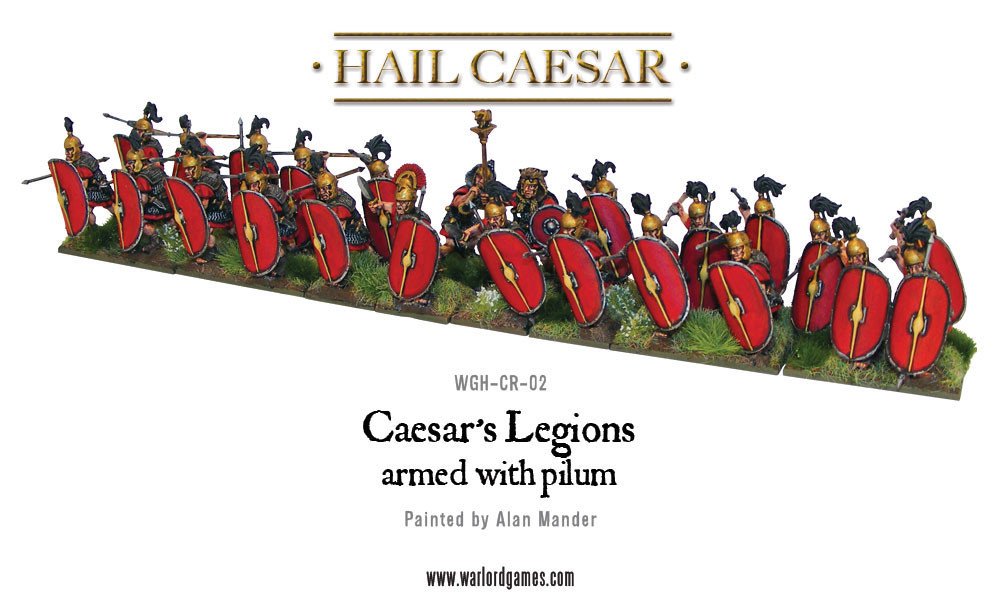 Hail Caesar - Caesarian Romans (with Pilum) 2
