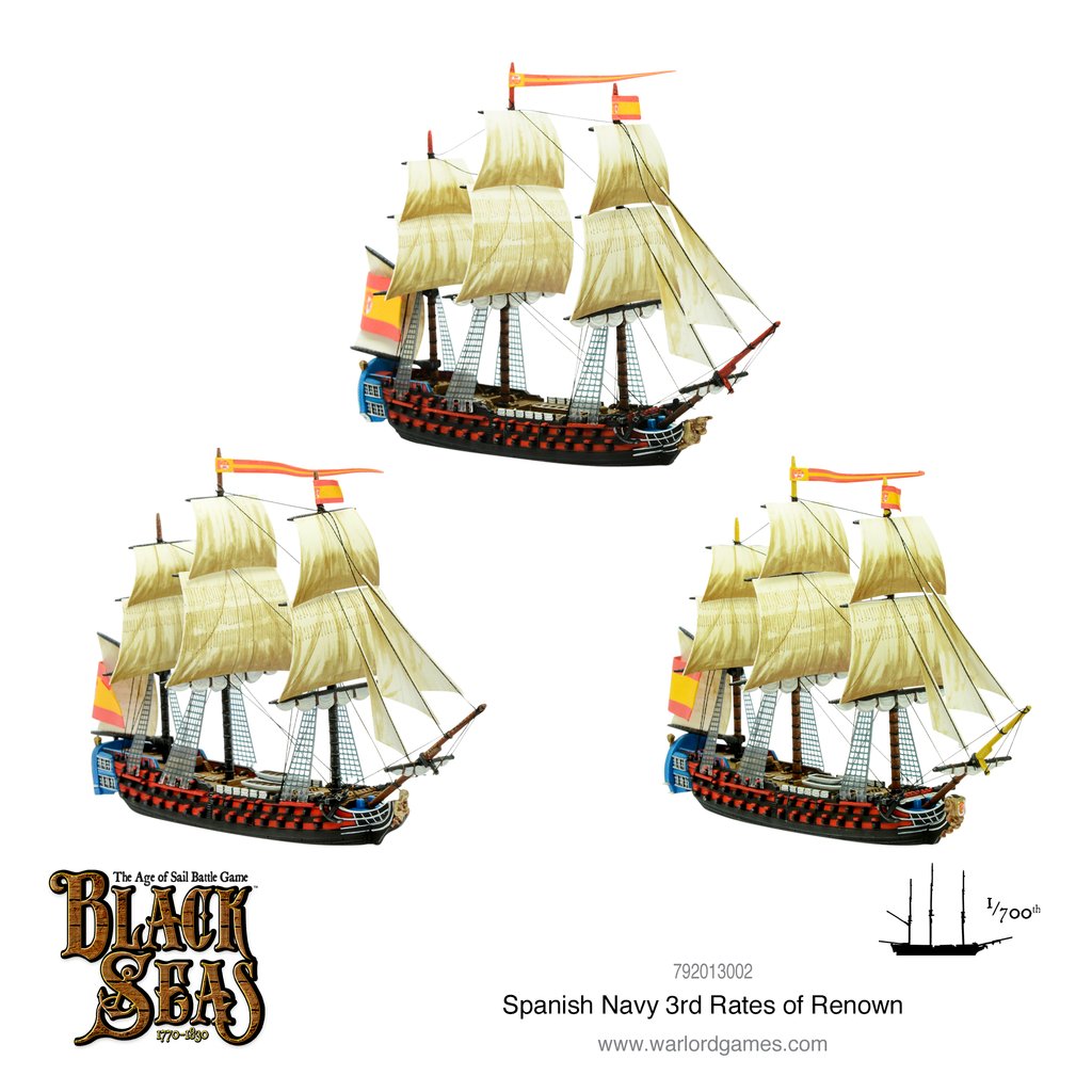 Black Seas - Spanish Navy 3rd Rates of Renown 3