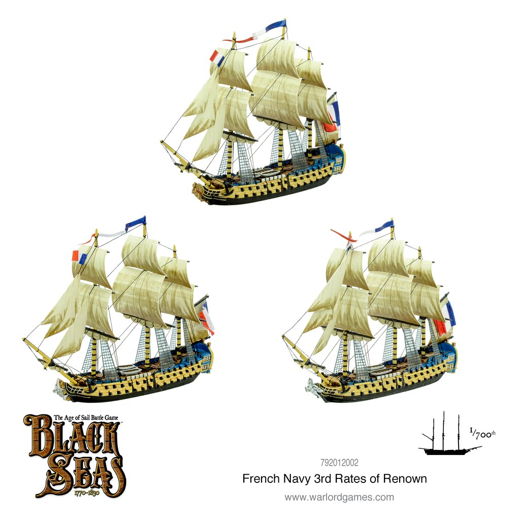 Black Seas - French Navy 3rd Rates of Renown 3