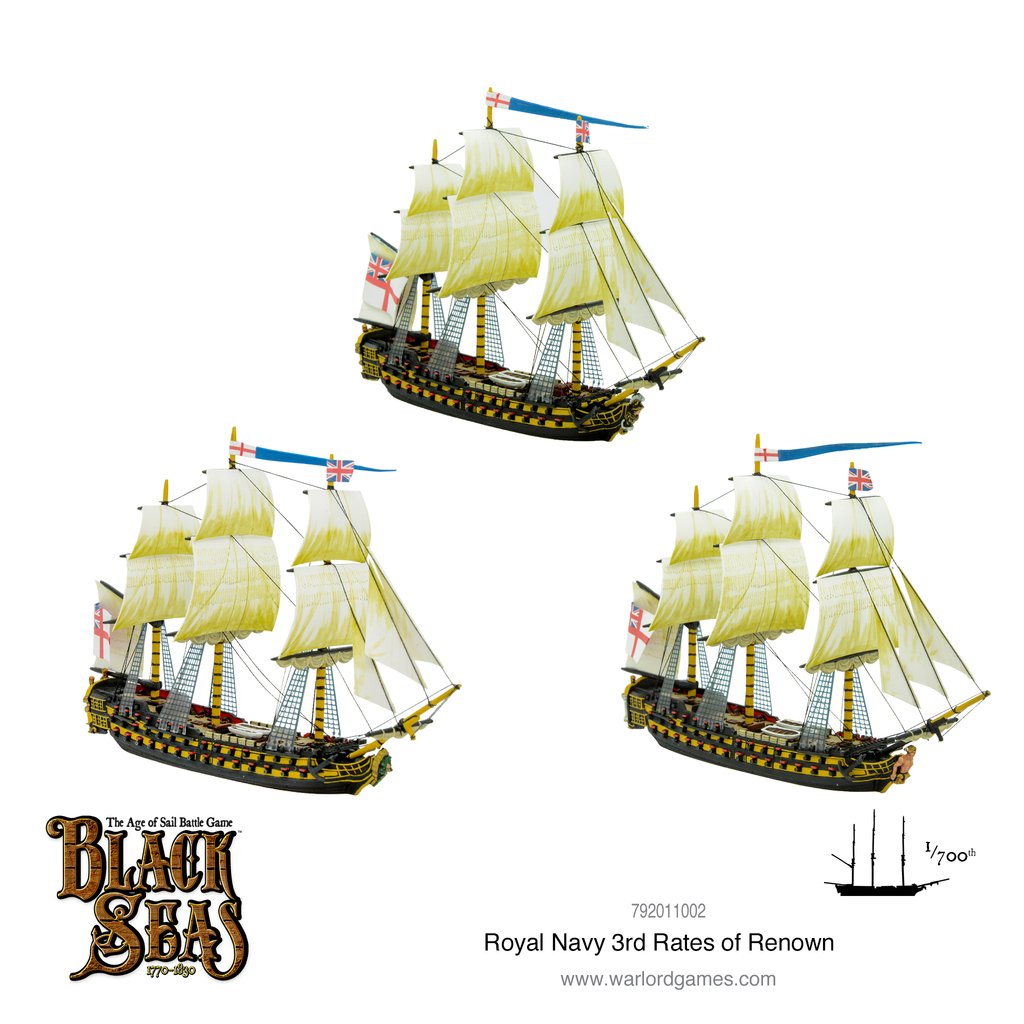 Black Seas - Royal Navy 3rd Rates of Renown 2