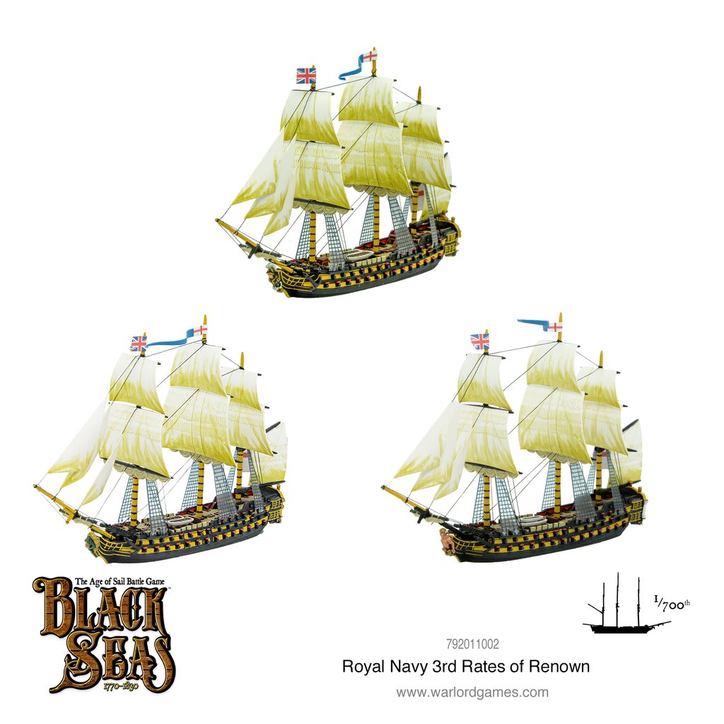 Black Seas - Royal Navy 3rd Rates of Renown 3