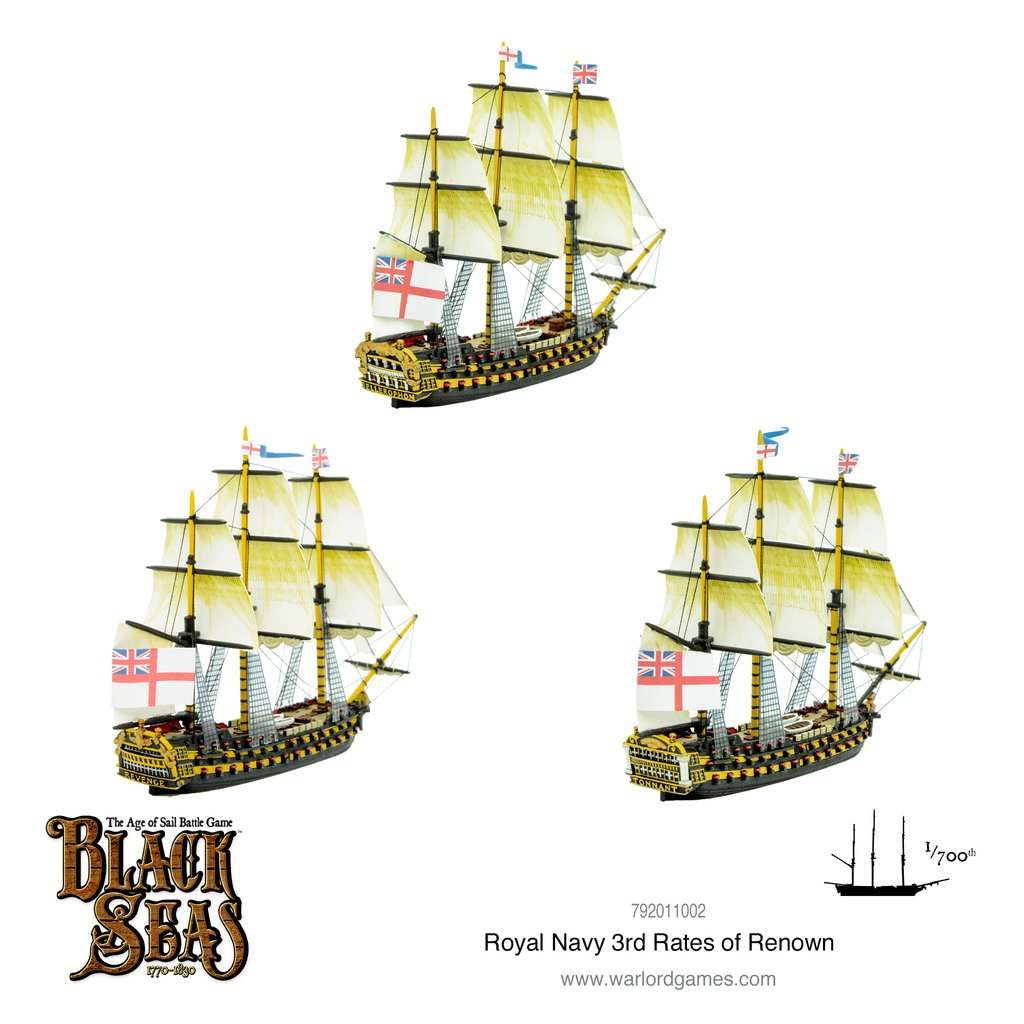 Black Seas - Royal Navy 3rd Rates of Renown 4