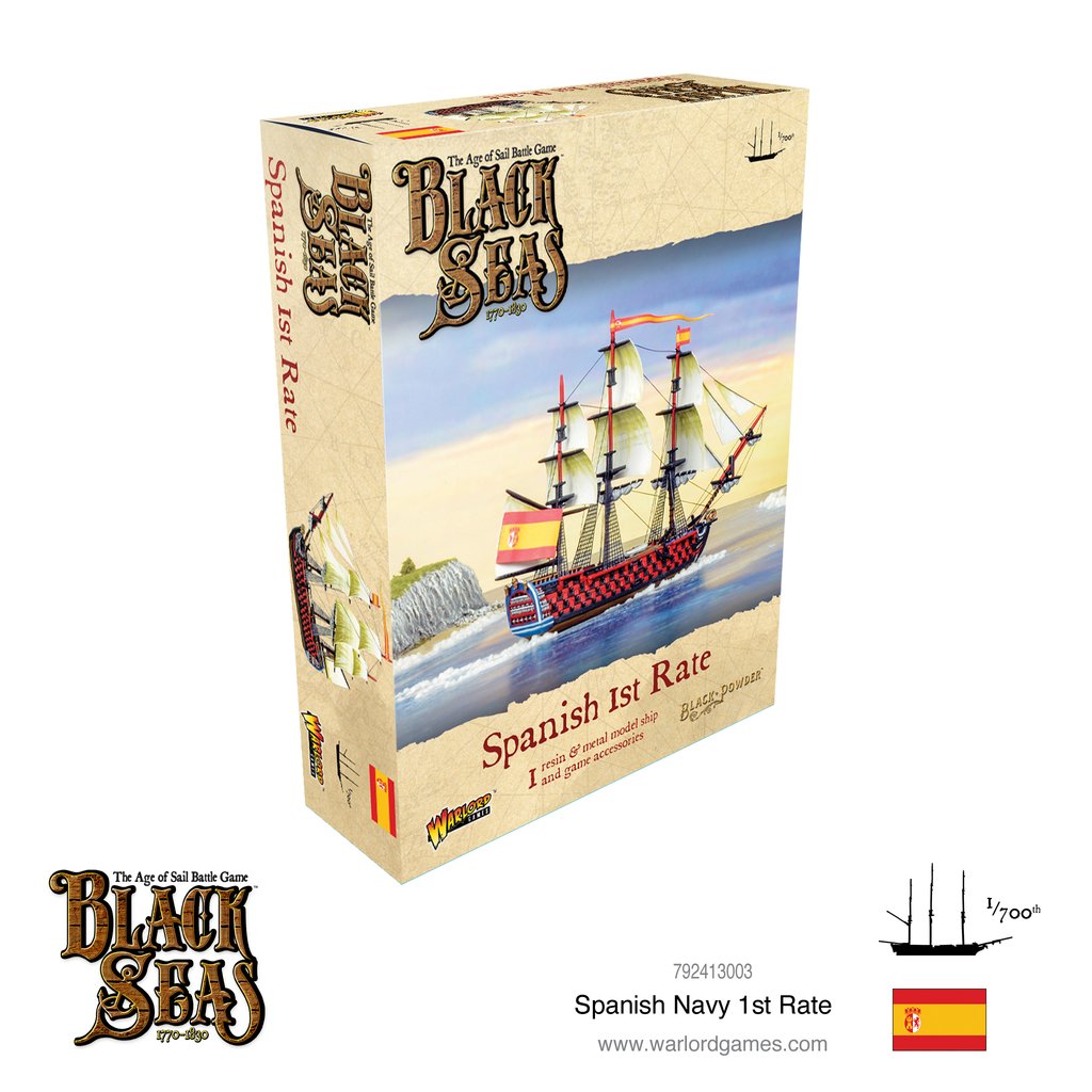 Black Seas - Spanish Navy 1st Rate 1