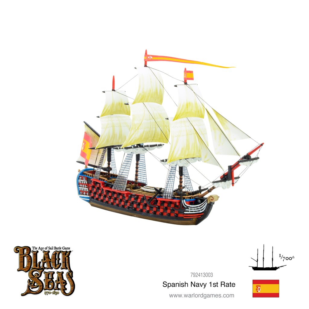 Black Seas - Spanish Navy 1st Rate 2