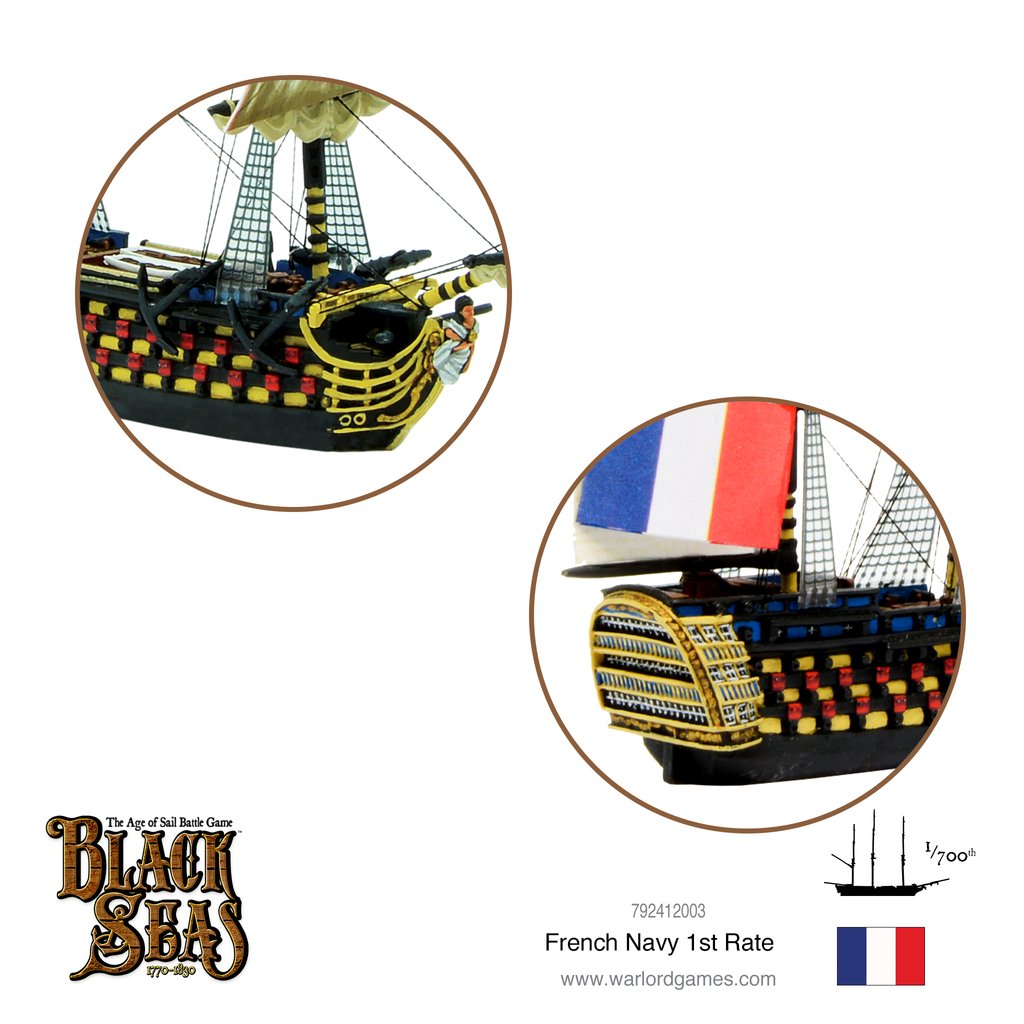 Black Seas - French Navy 1st Rate 6