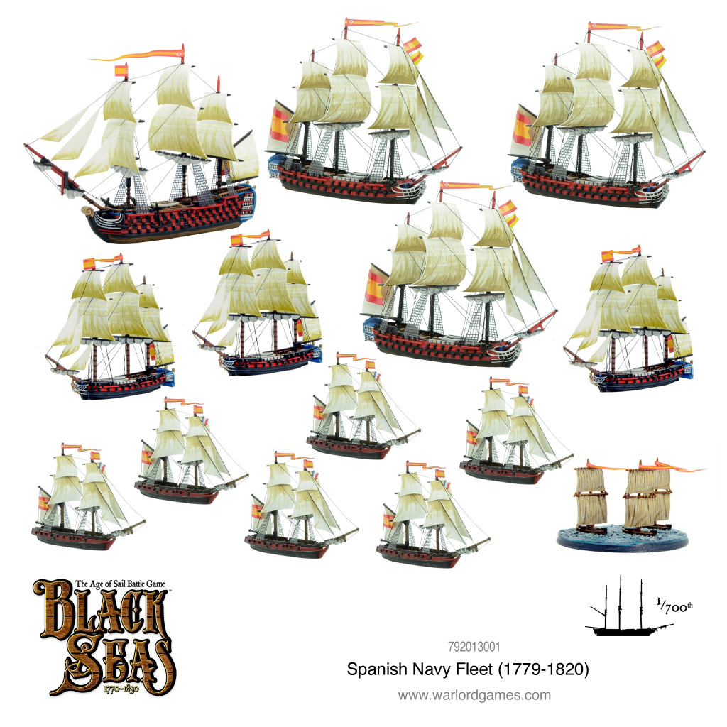 Black Seas - Spanish Navy Fleet (1770 - 1830) 2