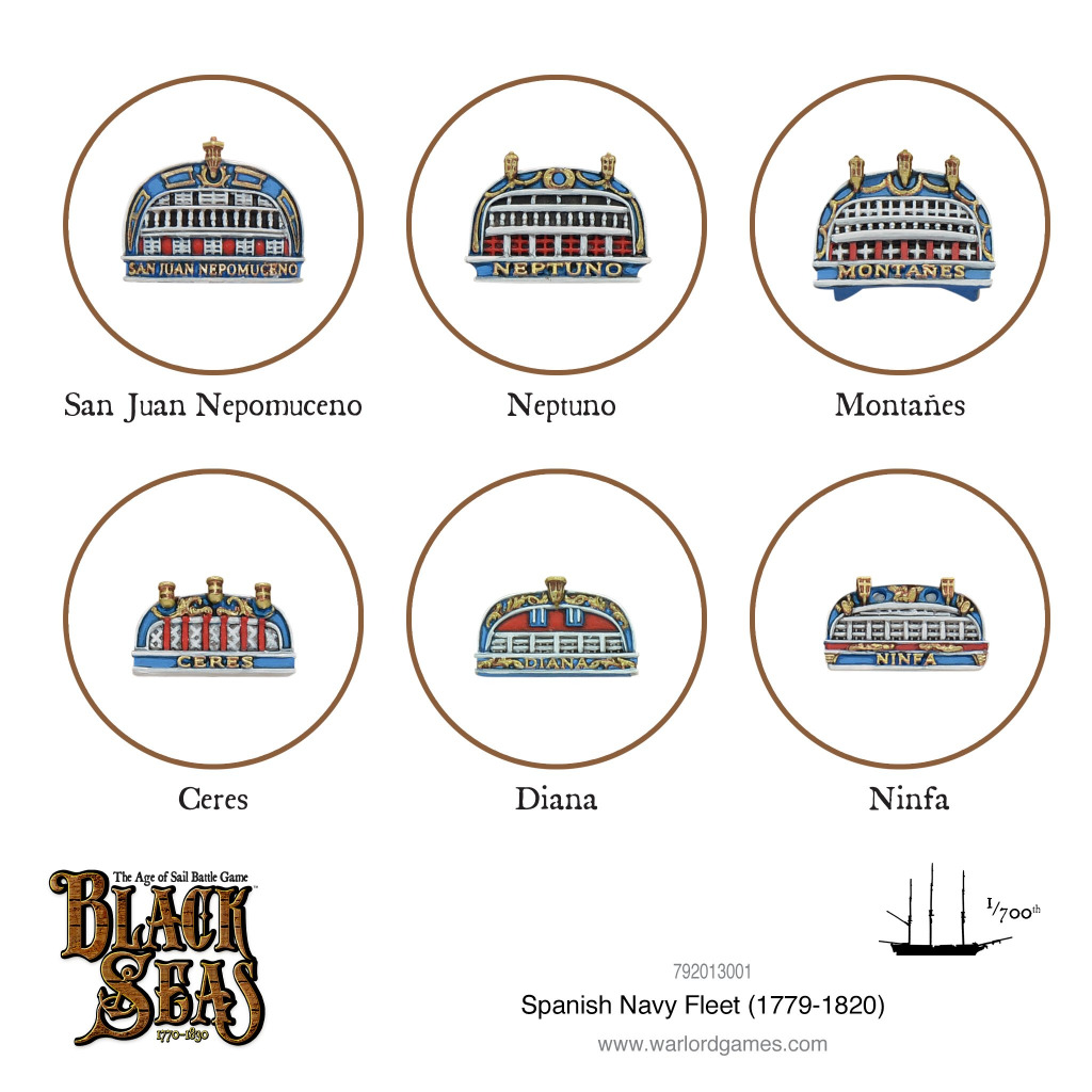 Black Seas - Spanish Navy Fleet (1770 - 1830) 4