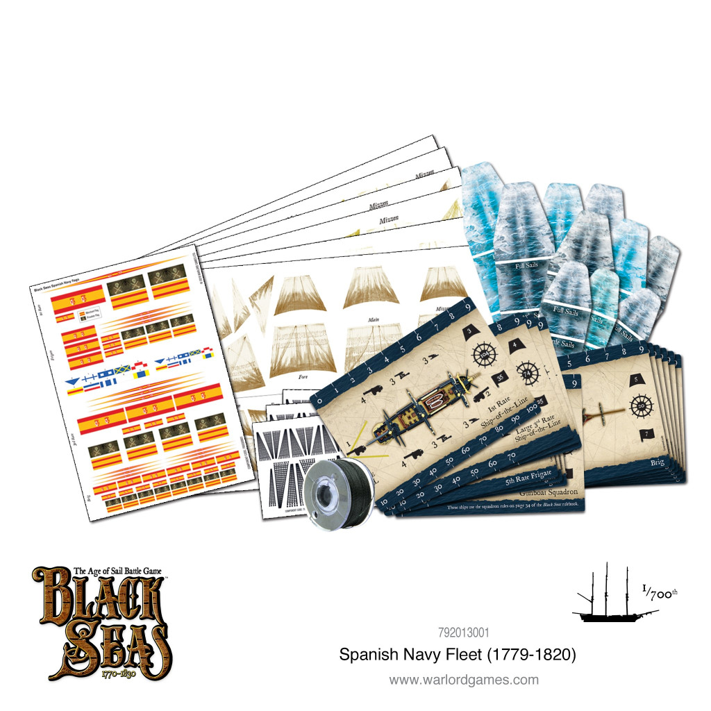 Black Seas - Spanish Navy Fleet (1770 - 1830) 5