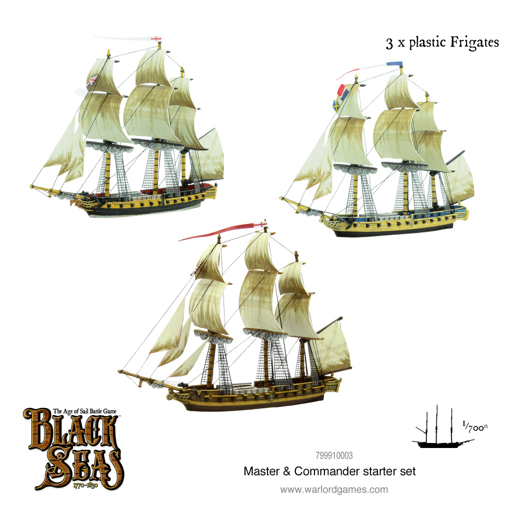 Black Seas - Master & Commander Starter Set 3