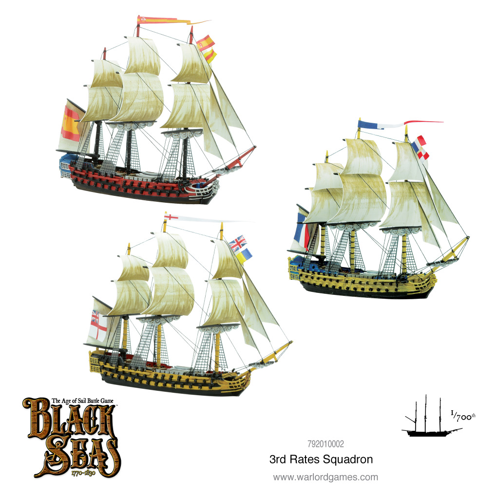 Black Seas - 3rd Rates Squadron (1770 - 1830) 2