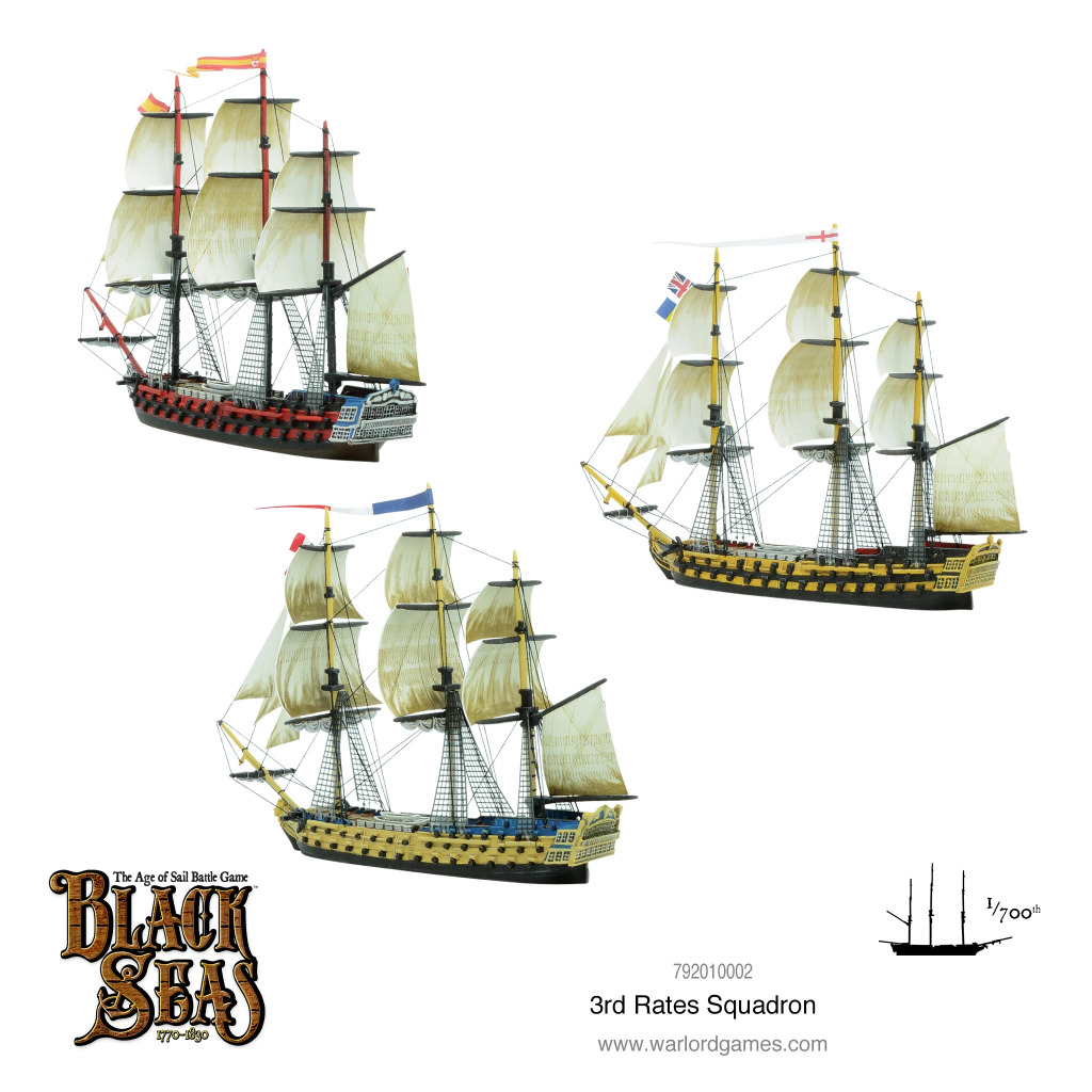 Black Seas - 3rd Rates Squadron (1770 - 1830) 3