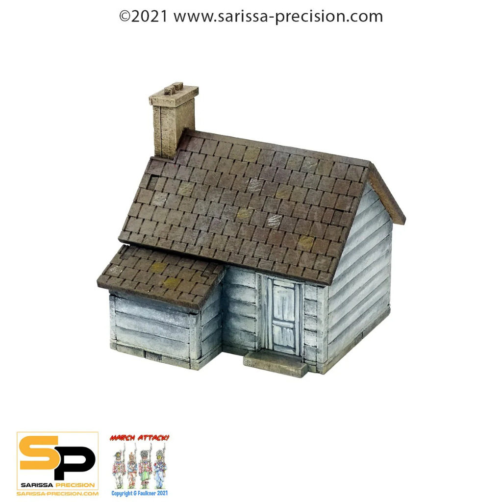 Epic Black Powder - 15mm North American Cabin #2 2