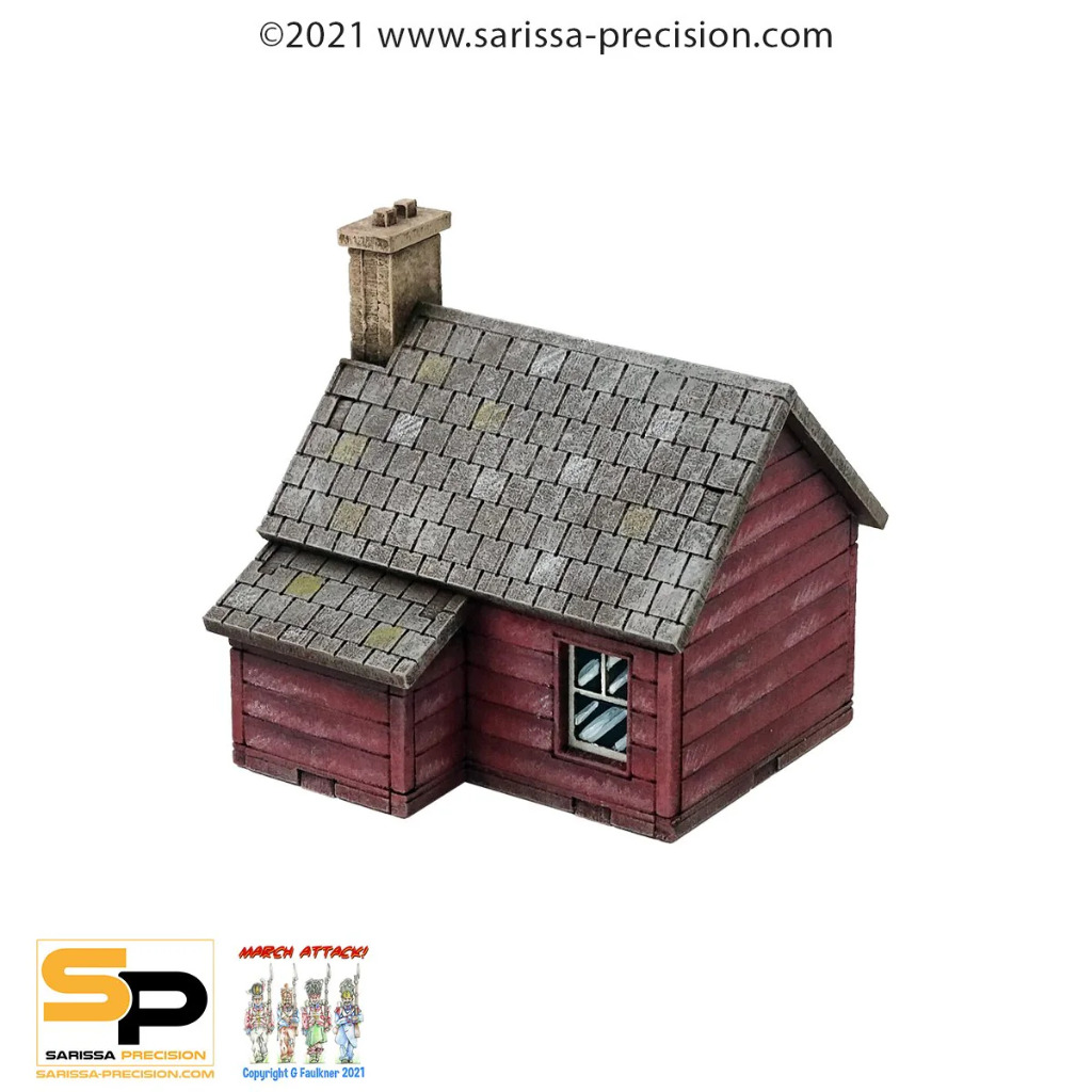 Epic Black Powder - 15mm North American Cabin #1 2