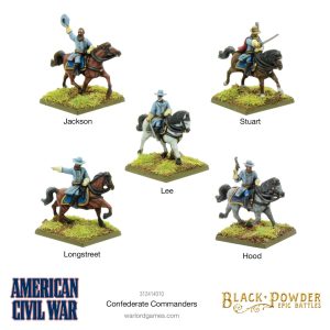 Epic Black Powder - ACW Confederate Commanders 1