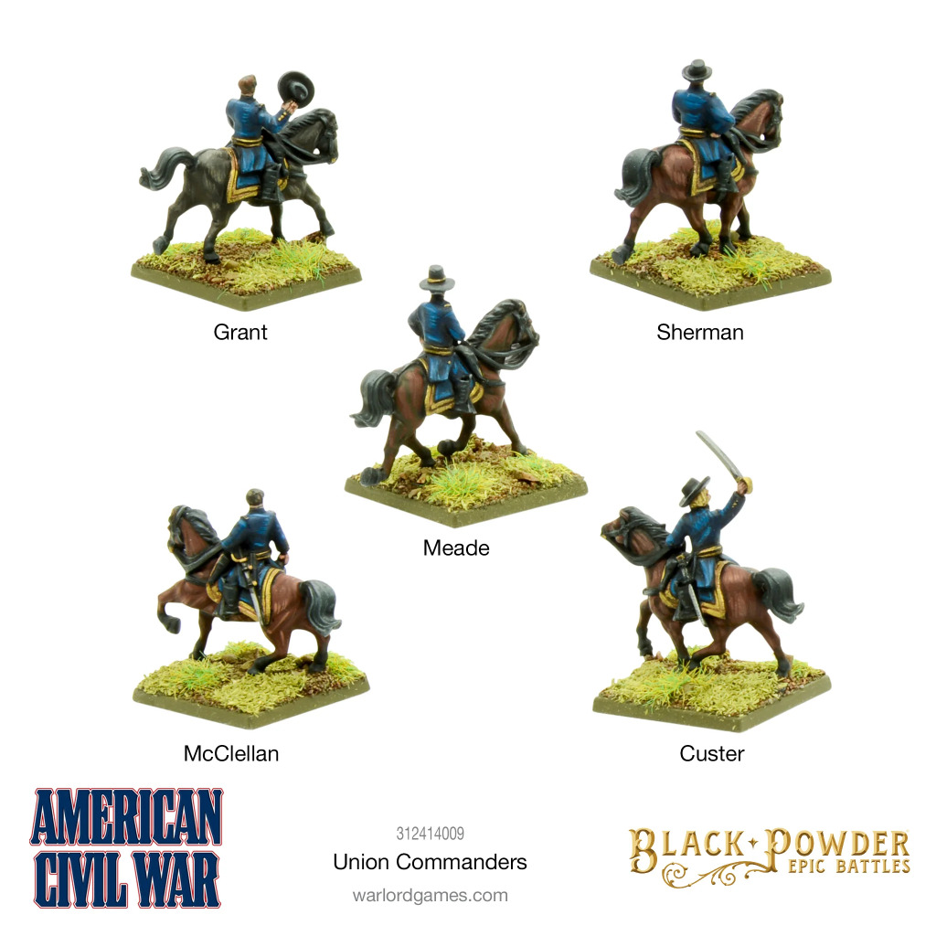 Epic Black Powder - ACW Union Commanders 2