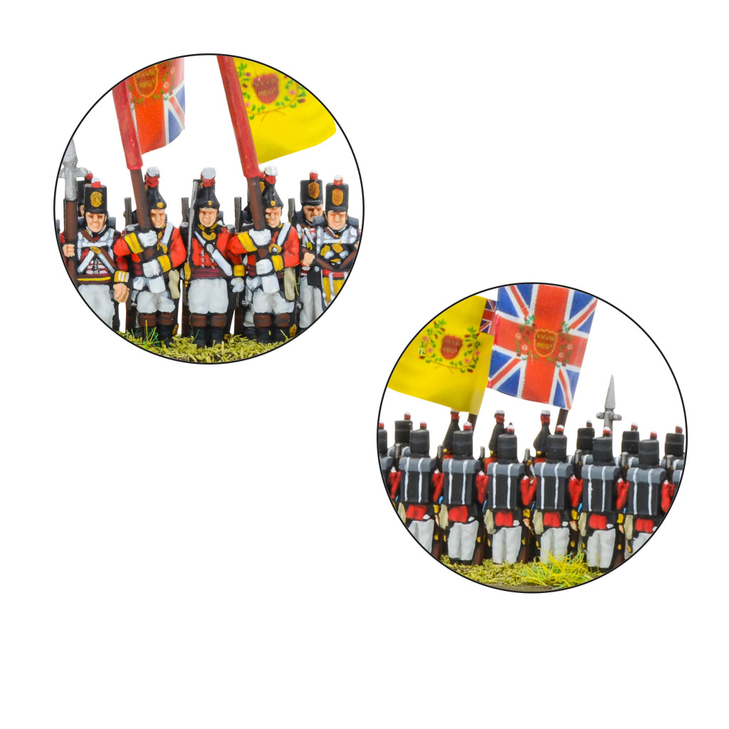 Epic Black Powder - British Peninsular Line Infantry Regiment 3