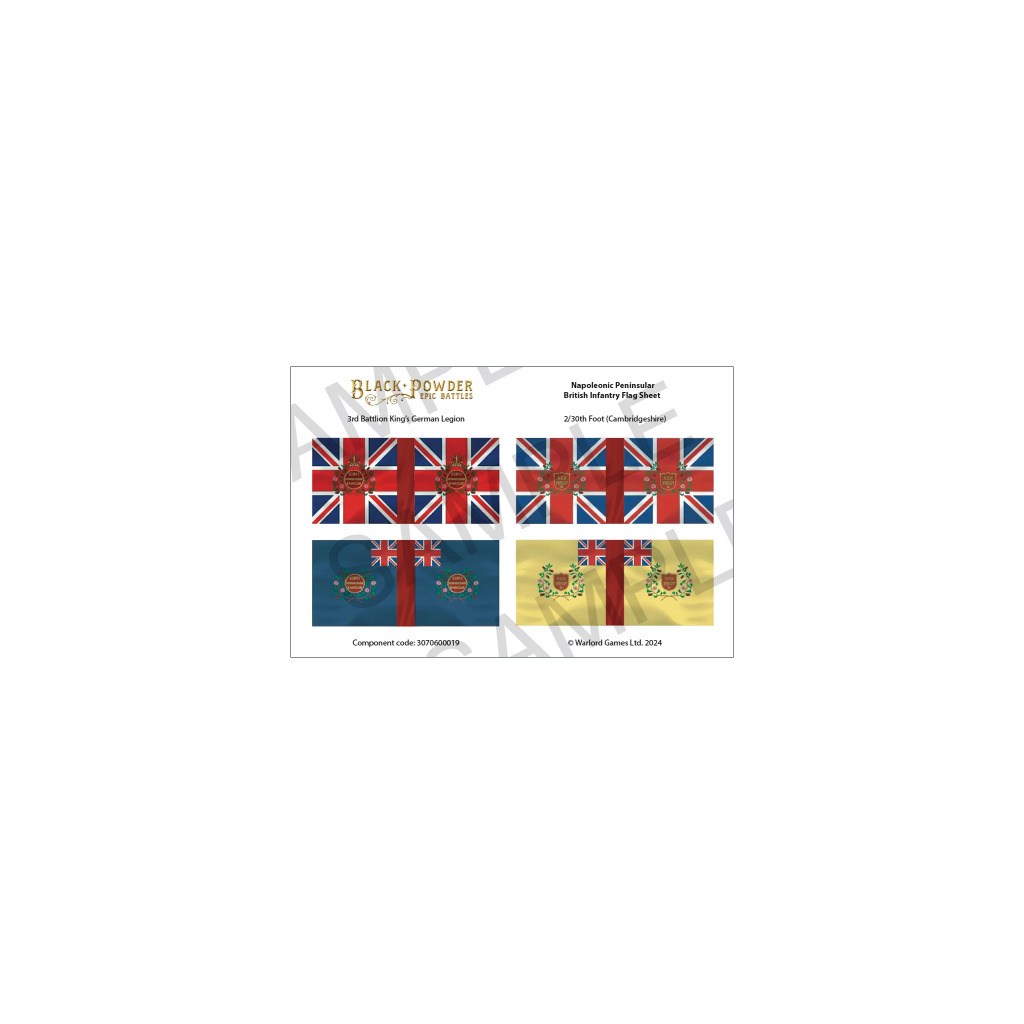 Epic Black Powder - British Peninsular Line Infantry Regiment 4