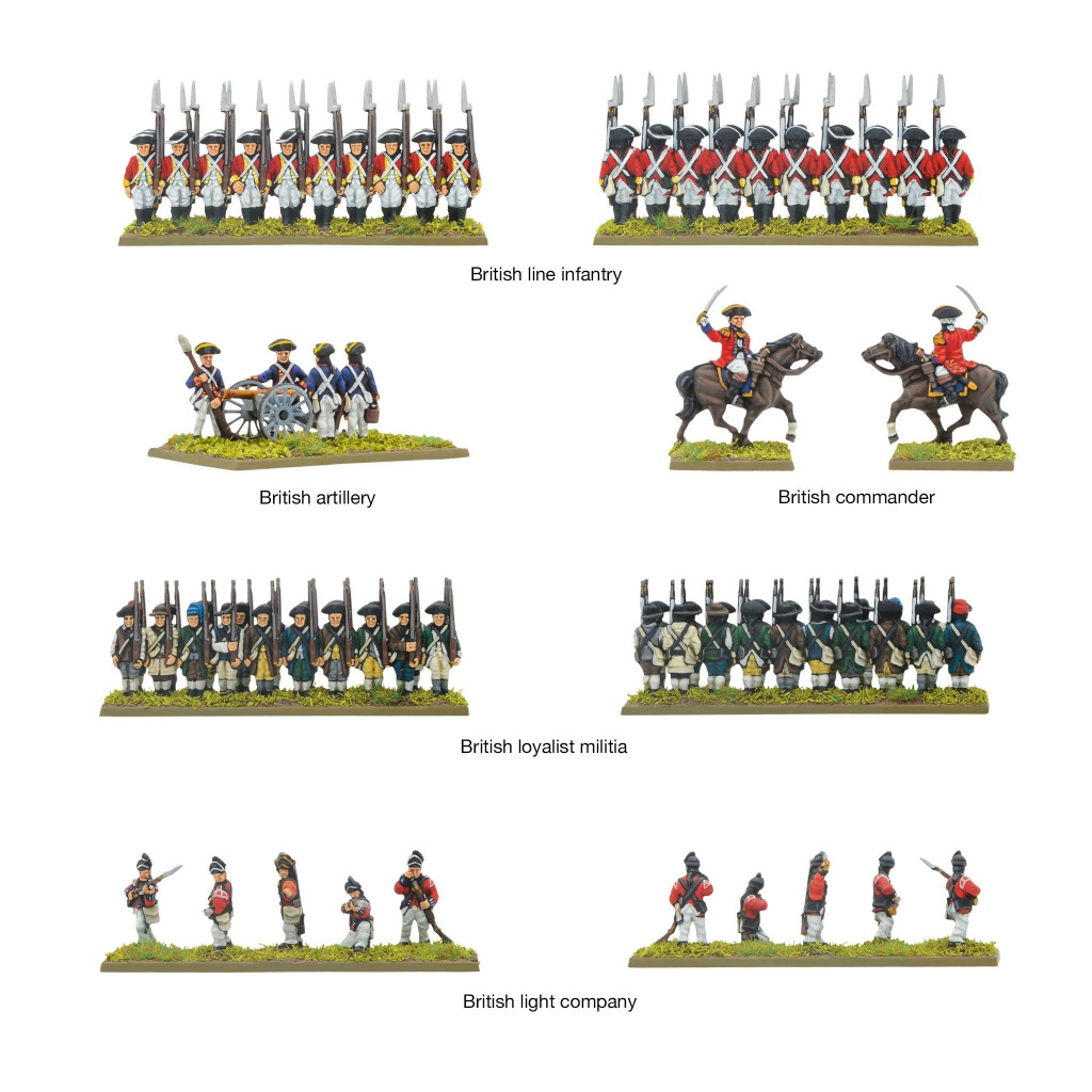 Black Powder Epic Battles: Revolution! - British Army Brigade 2