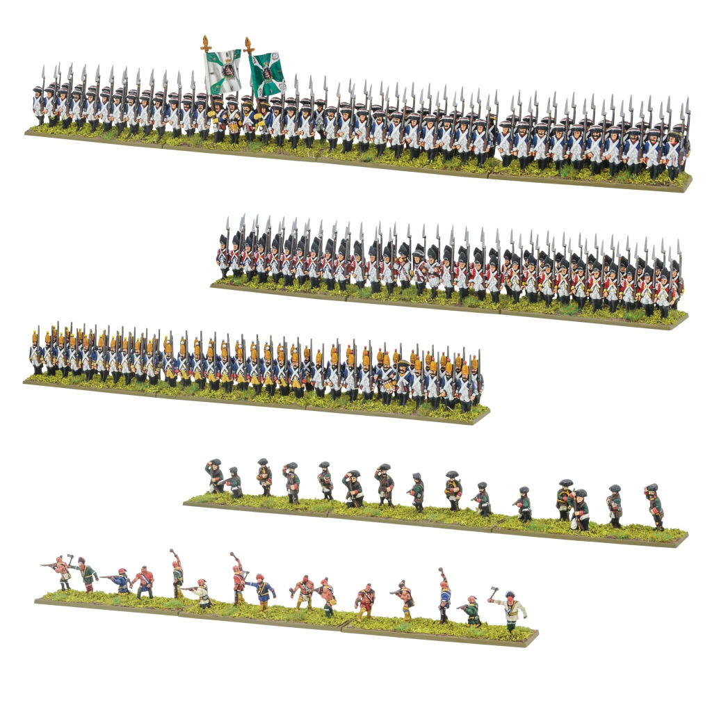 Black Powder Epic Battles: Revolution! - Hessians & Allies Brigade 1