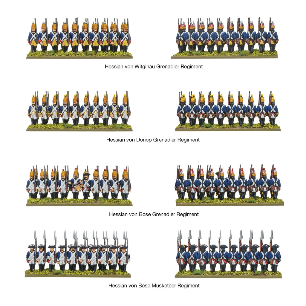Black Powder Epic Battles: Revolution! - Hessians & Allies Brigade 2