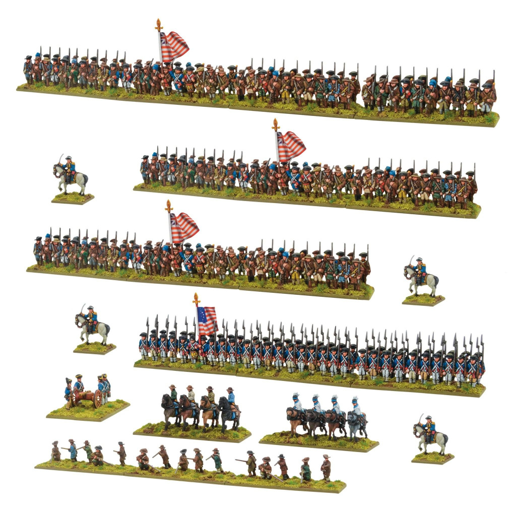 Black Powder Epic Battles: Revolution! - Continental Army Brigade 1