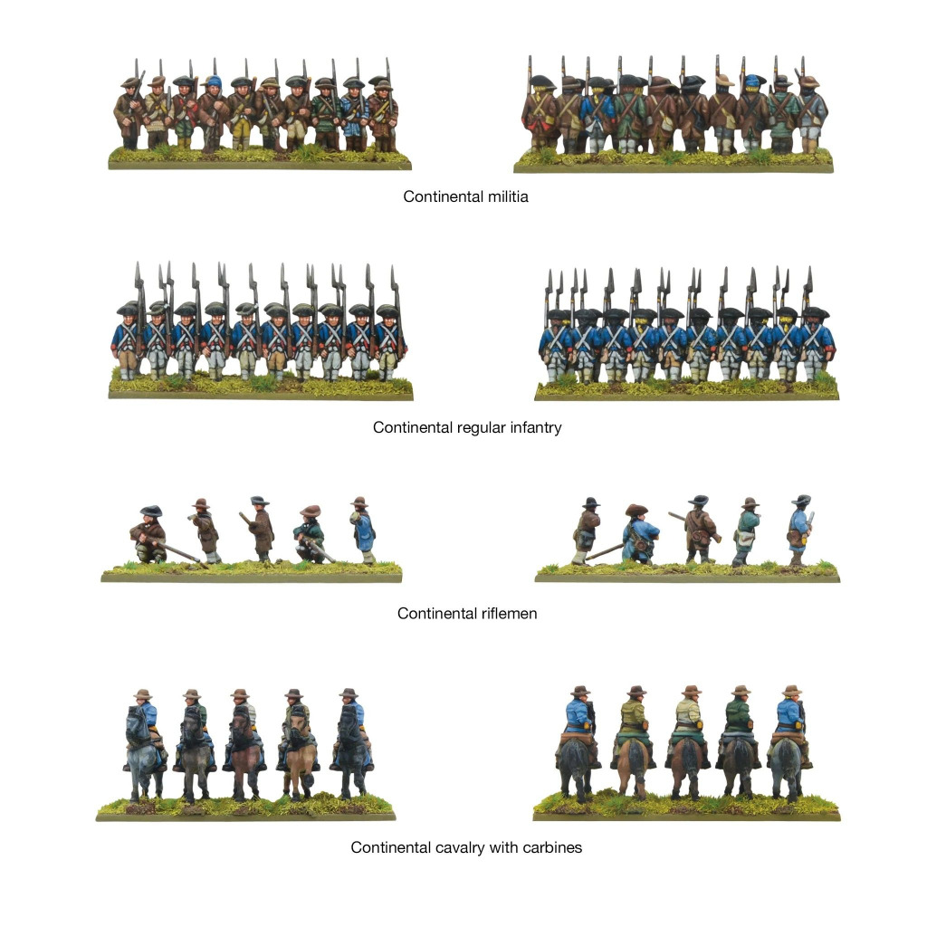 Black Powder Epic Battles: Revolution! - Continental Army Brigade 2