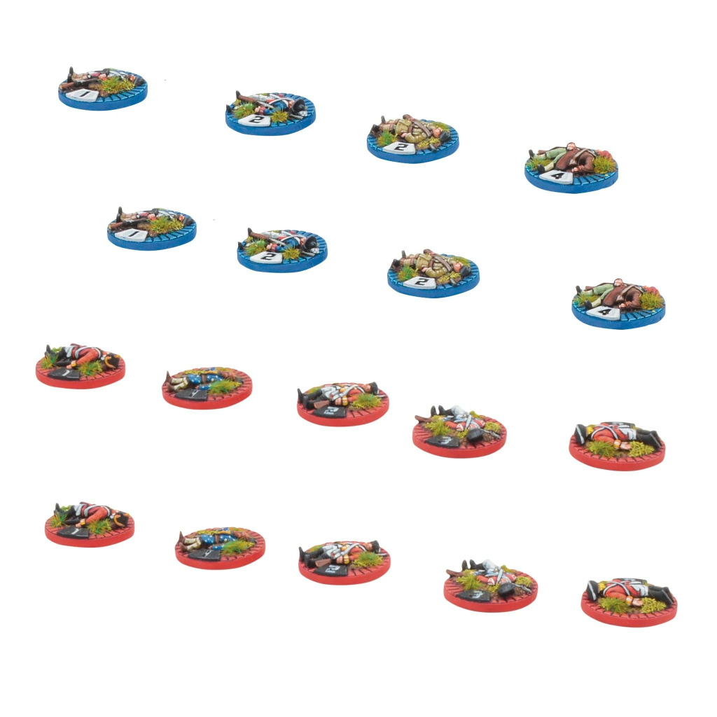 Black Powder Epic Battles: Revolution! - Casualty Markers 2