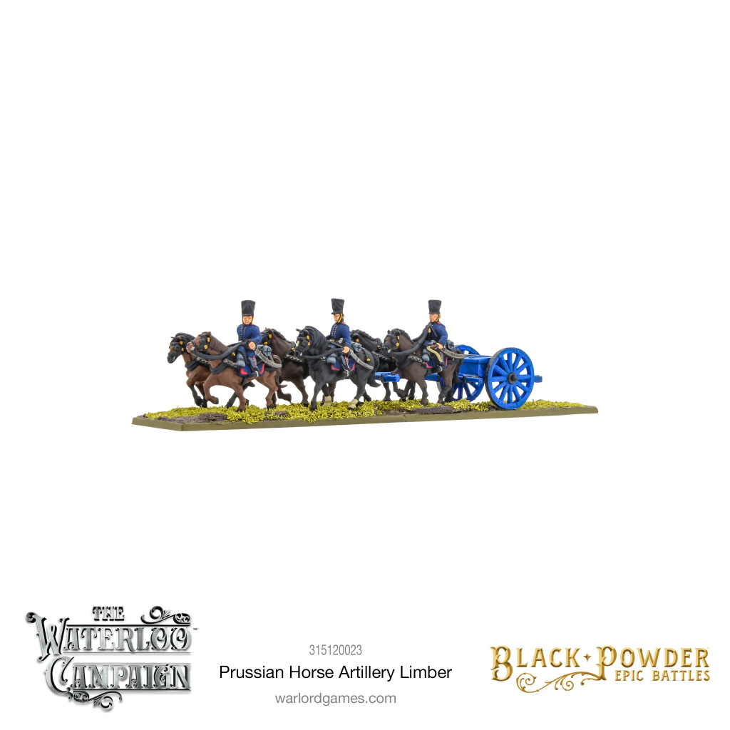 Black Powder Epic Battles: Napoleonic Prussian Horse Artillery Limber 1