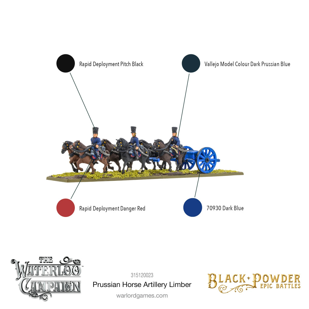 Black Powder Epic Battles: Napoleonic Prussian Horse Artillery Limber 4