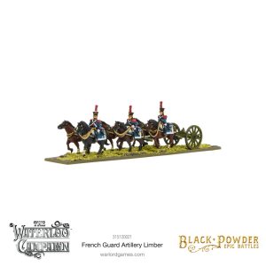 Black Powder Epic Battles: Napoleonic French Guard Artillery Limber 1