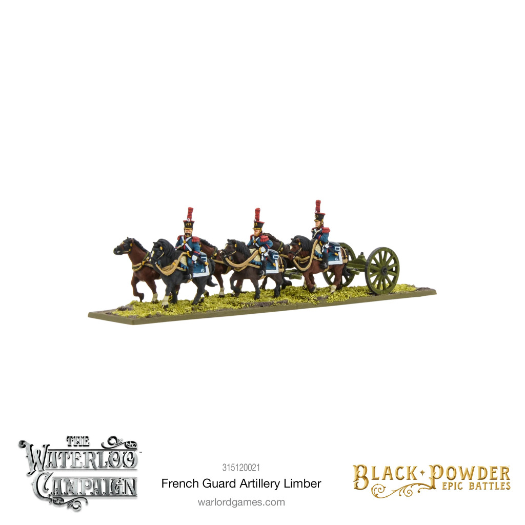 Black Powder Epic Battles: Napoleonic French Guard Artillery Limber 1