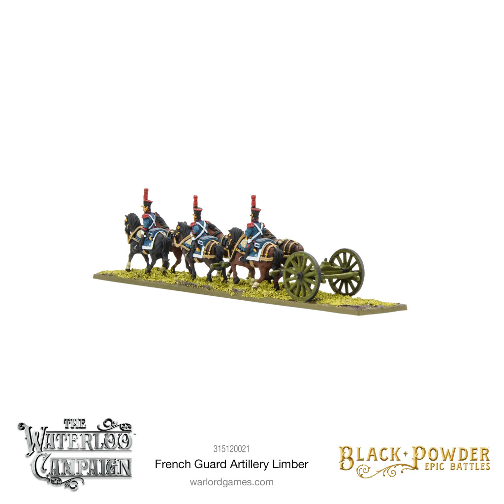 Black Powder Epic Battles: Napoleonic French Guard Artillery Limber 2