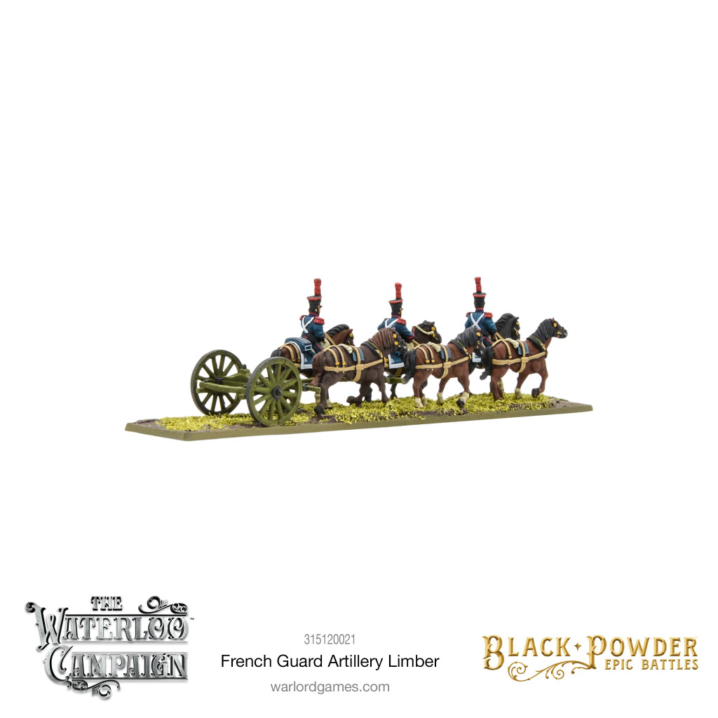 Black Powder Epic Battles: Napoleonic French Guard Artillery Limber 3