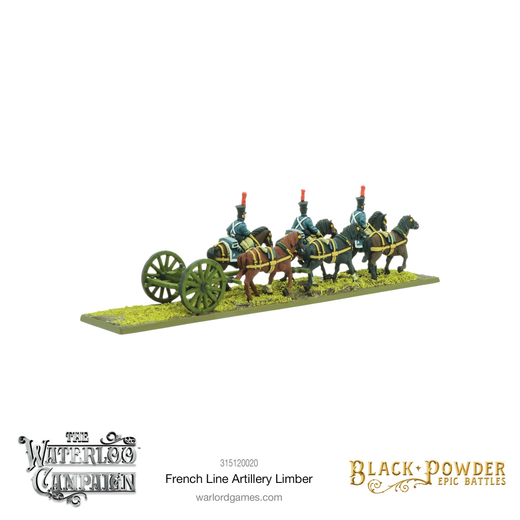 Black Powder Epic Battles: Napoleonic French Line Artillery Limber 2