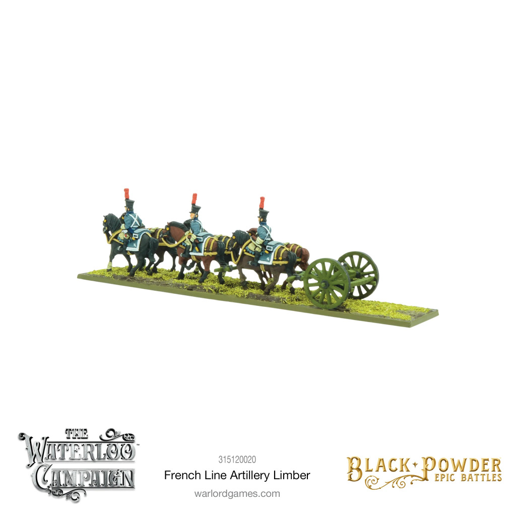 Black Powder Epic Battles: Napoleonic French Line Artillery Limber 3