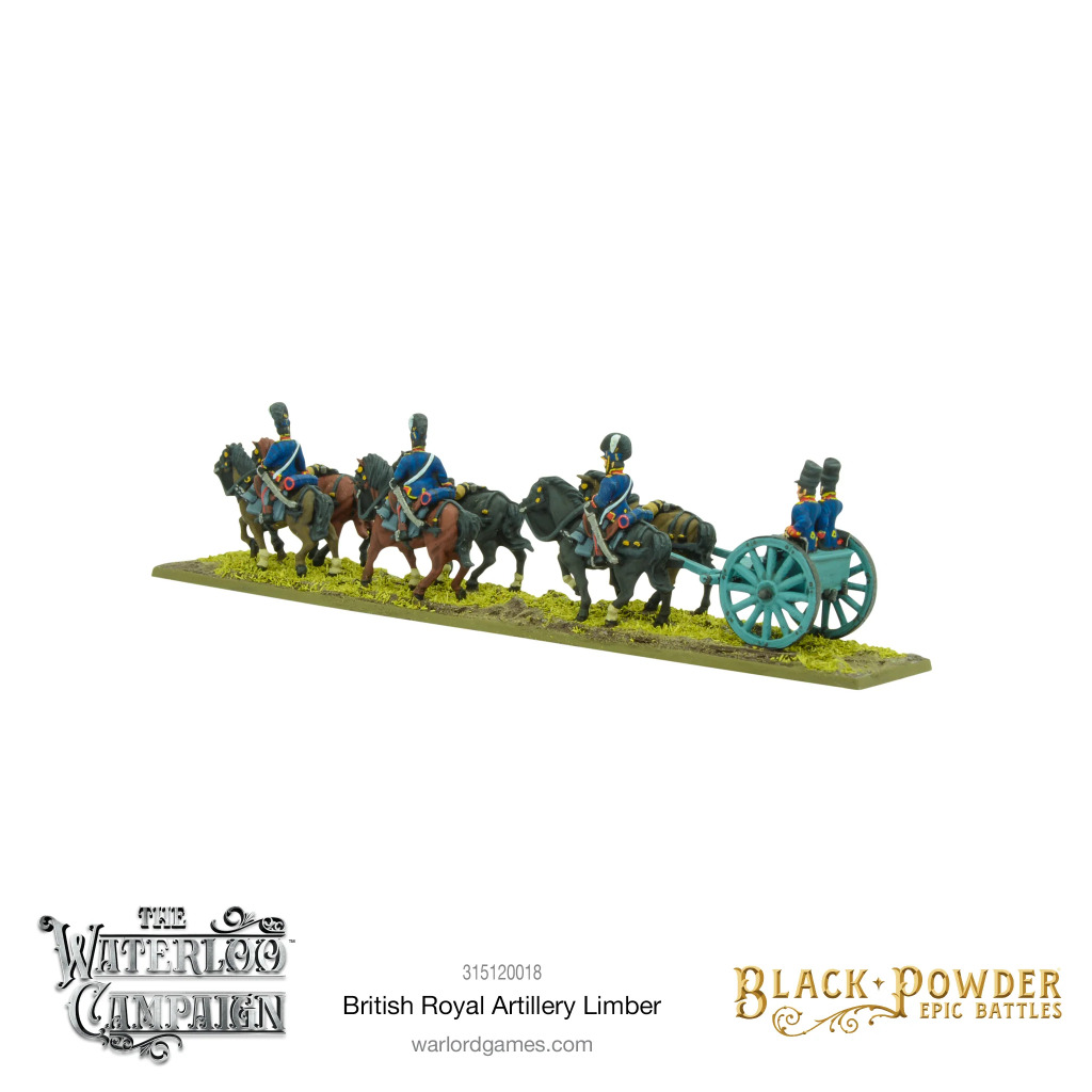 Black Powder Epic Battles: Napoleonic British Royal Artillery Limber 2