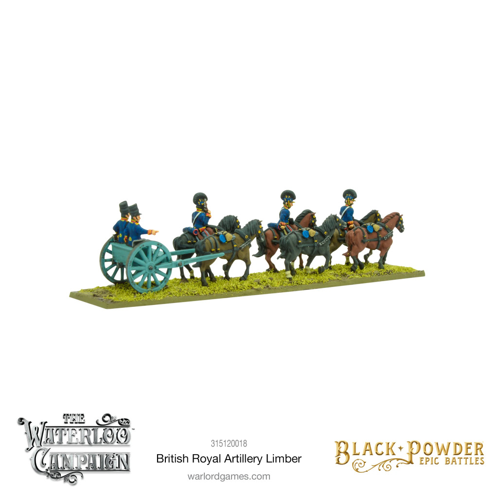 Black Powder Epic Battles: Napoleonic British Royal Artillery Limber 3