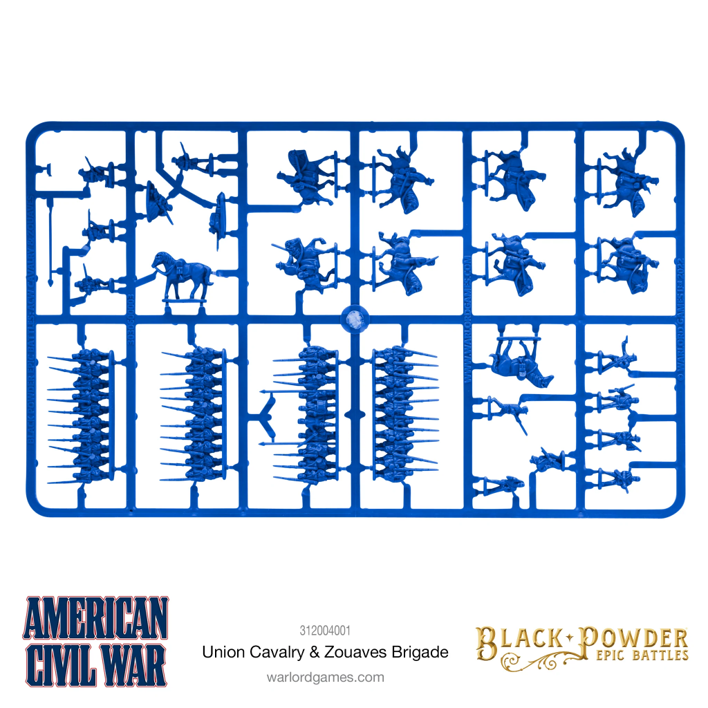 Epic Black Powder - ACW Union Cavalry & Zouaves Brigade 11