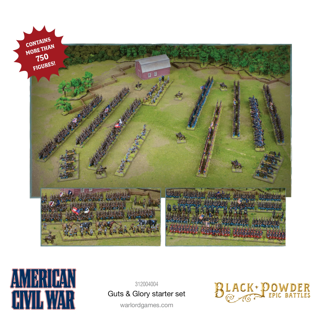 Epic Black Powder American Civil War - Guts & Glory Starter Set 2
