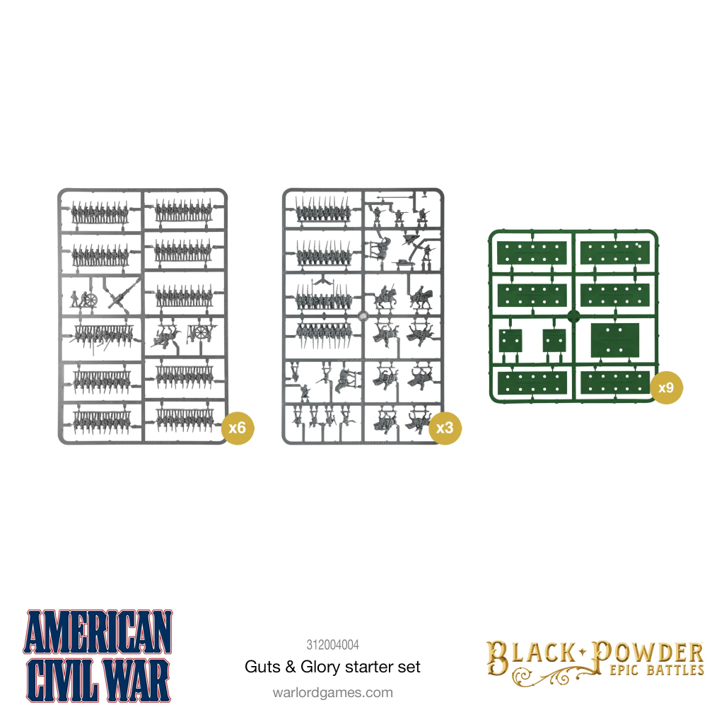 Epic Black Powder American Civil War - Guts & Glory Starter Set 4