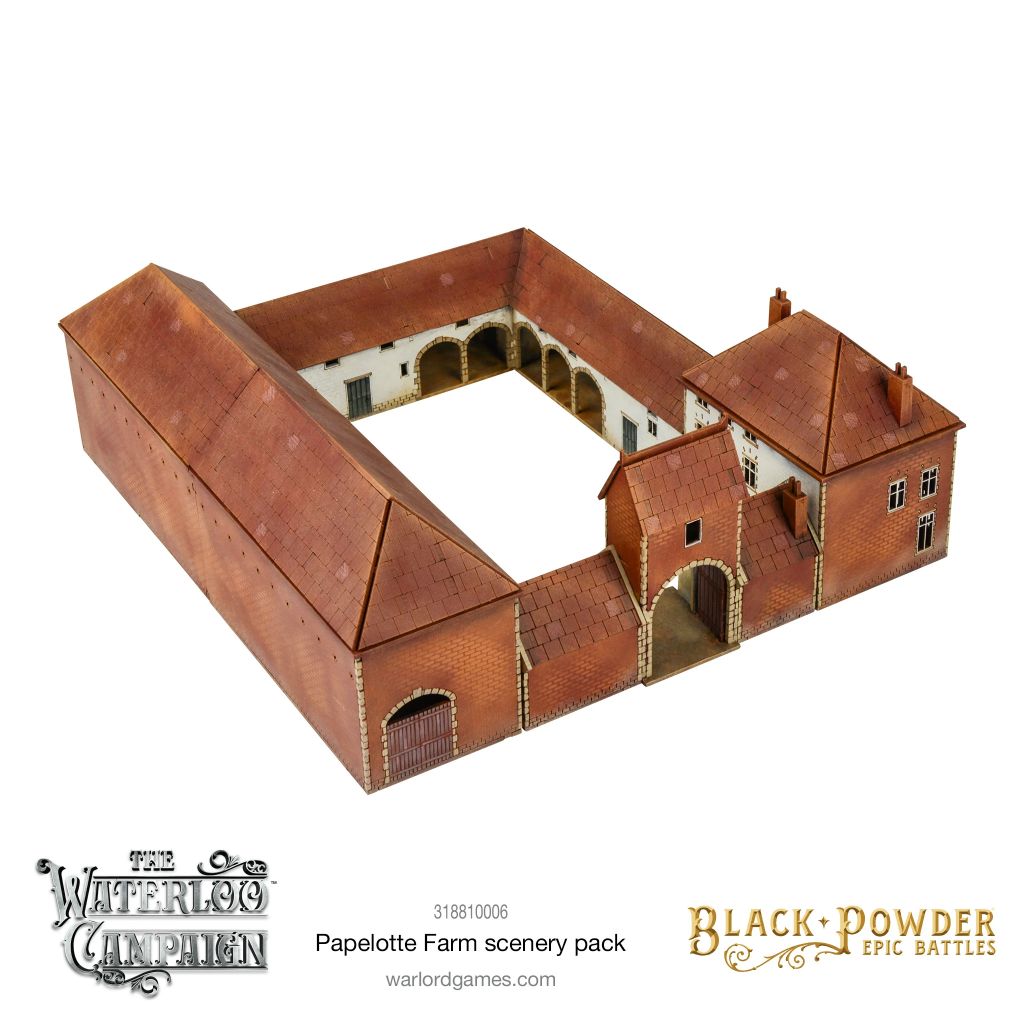 Black Powder Epic Battles: Waterloo - Papelotte Farm Scenery Pack 2