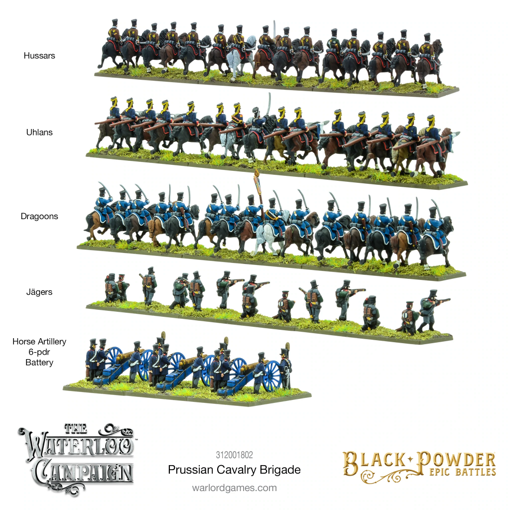 Epic Black Powder - Prussian Cavalry Brigade 3