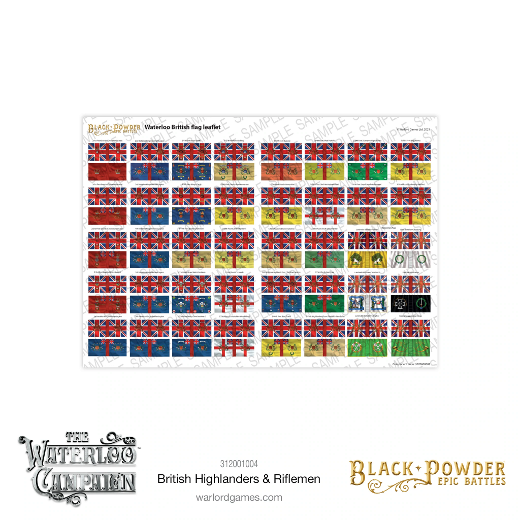 Epic Black Powder - Waterloo British Highlanders & Riflemen 4