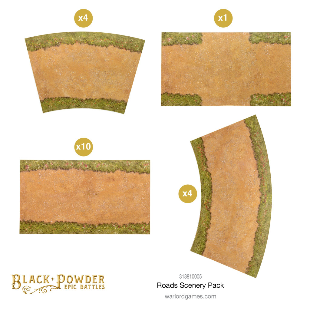 Black Powder & Epic Battles - Roads Scenery pack 2