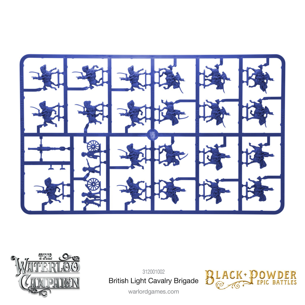 Epic Black Powder - Waterloo British Light Cavalry Brigade 4